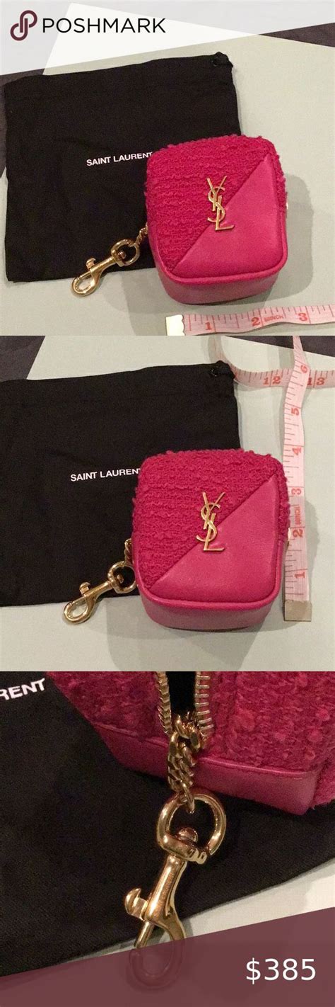 ysl keychain etsy|ysl coin purse keychain.